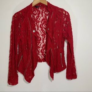 PREMISE STUDIO open jacket red